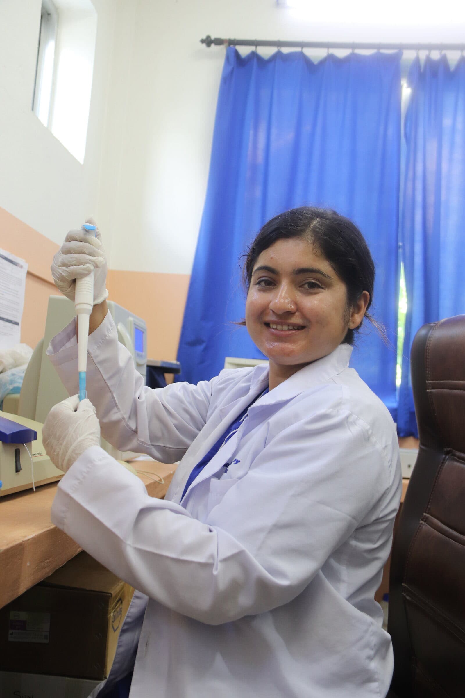 Laboratory technician